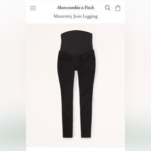 Abercrombie maternity skinny jeans
